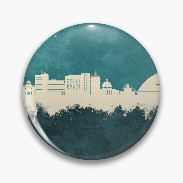 Item preview, Milton Keynes England Skyline designed and sold by ArtPrints.
