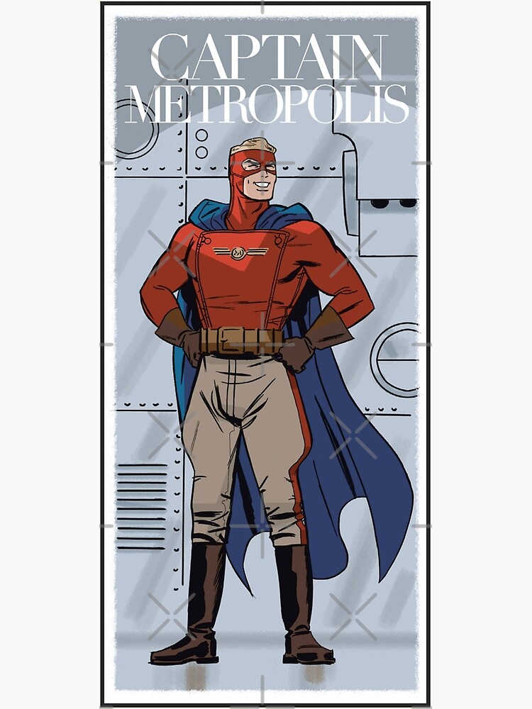 "watchmen,before Watchmen, Captain Metropolis,1940,hero,superhero ...