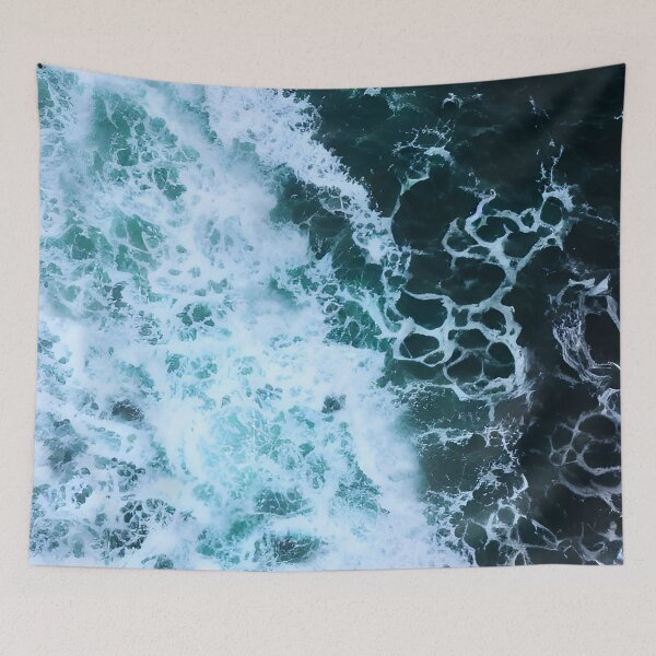 Item preview, blue ocean waves #31 designed and sold by supeart.