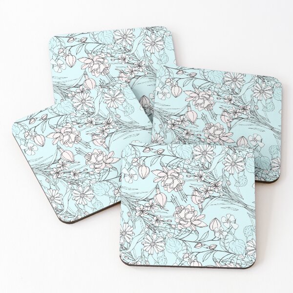 Item preview, Sea Foam Flowers  designed and sold by PondsAndPines.