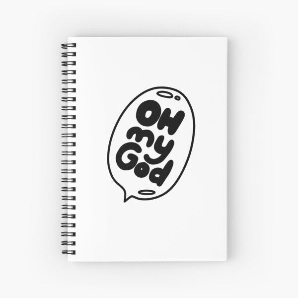 Surprised Cat Spiral Notebook