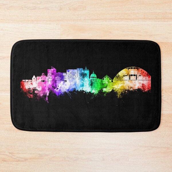 Item preview, Milton Keynes England Skyline designed and sold by ArtPrints.