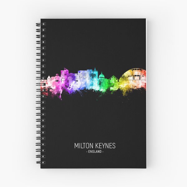 Item preview, Milton Keynes England Skyline designed and sold by ArtPrints.