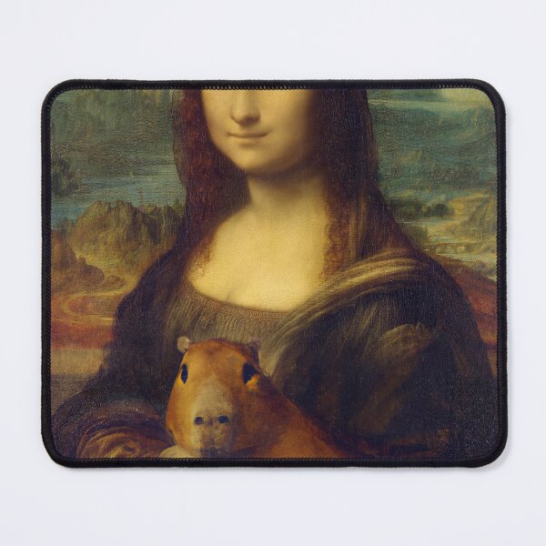 Item preview, mona lisa capybara designed and sold by Nodrazir.