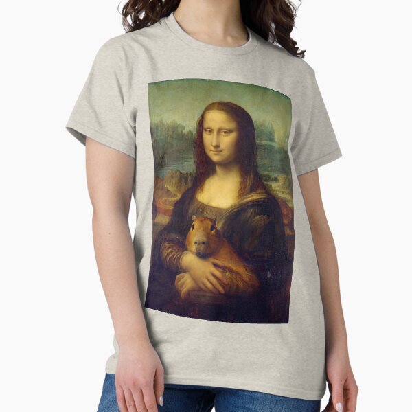 Item preview, mona lisa capybara designed and sold by Nodrazir.