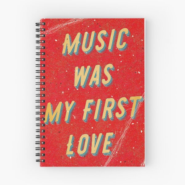 Item preview, Music was my First Love designed and sold by Hell-Prints.