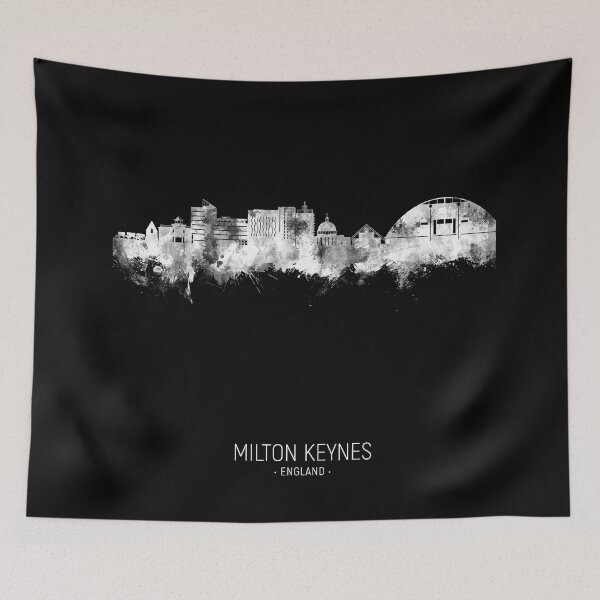 Item preview, Milton Keynes England Skyline designed and sold by ArtPrints.
