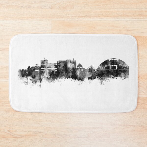 Item preview, Milton Keynes England Skyline designed and sold by ArtPrints.