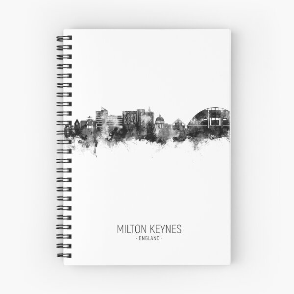Item preview, Milton Keynes England Skyline designed and sold by ArtPrints.
