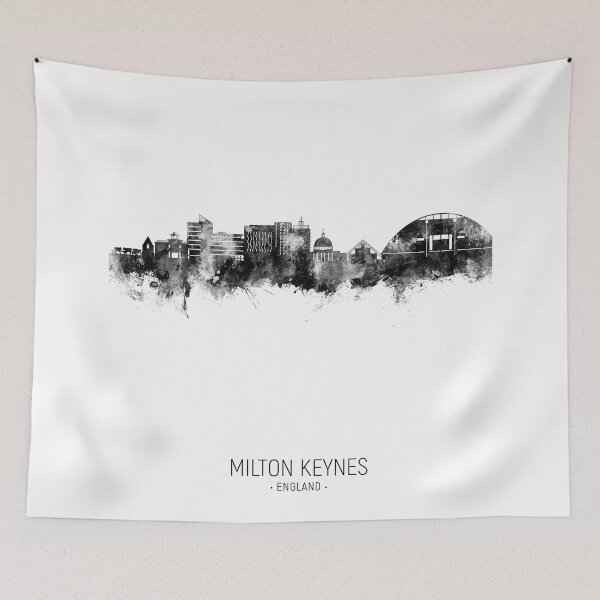 Item preview, Milton Keynes England Skyline designed and sold by ArtPrints.