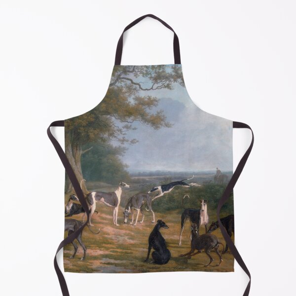 Item preview, Nine Greyhounds in a Landscape (ca. 1807) by Jacques–Laurent Agasse. designed and sold by GrannysGarage.
