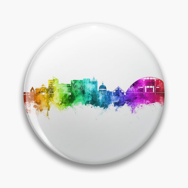 Item preview, Milton Keynes England Skyline designed and sold by ArtPrints.