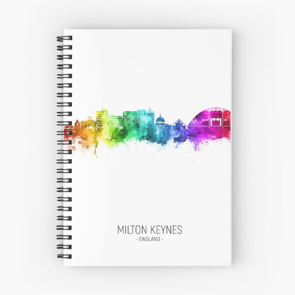 Item preview, Milton Keynes England Skyline designed and sold by ArtPrints.