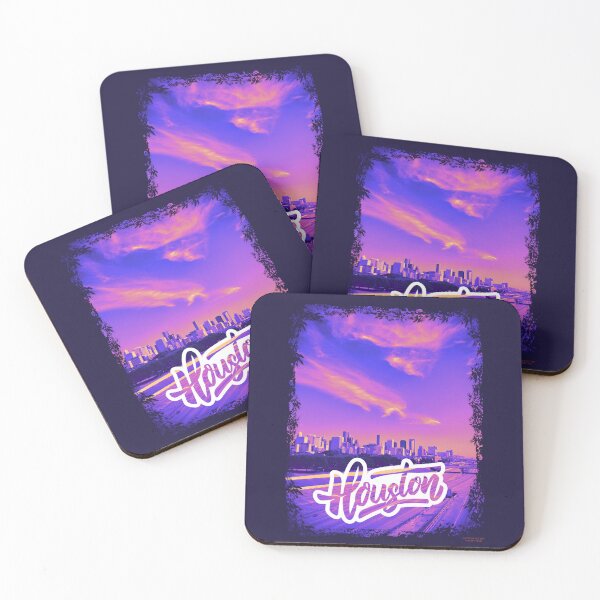Item preview, TheH Houston Purple Drank Inspired H-Town Skyline designed and sold by ravishdesigns.