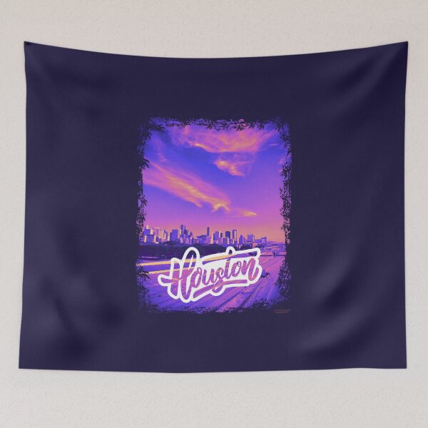 Item preview, TheH Houston Purple Drank Inspired H-Town Skyline designed and sold by ravishdesigns.