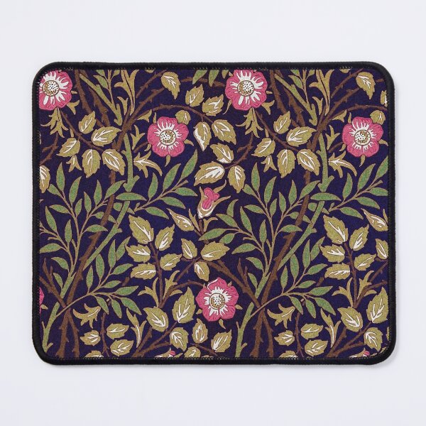 Artikelvorschau, SWEET BRIAR Jugendstil Rosa Grün Dunkelgrau Blumenmuster entworfen und verkauft von BulganLumini.