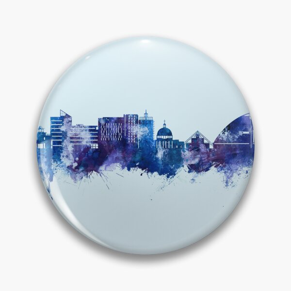 Item preview, Milton Keynes England Skyline designed and sold by ArtPrints.