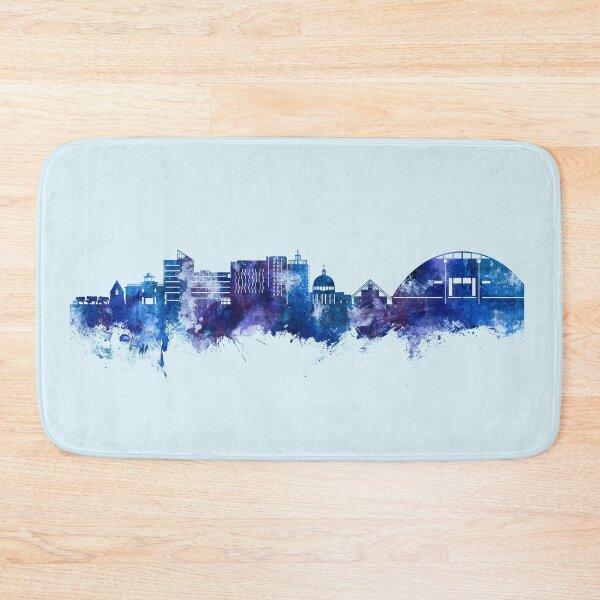 Item preview, Milton Keynes England Skyline designed and sold by ArtPrints.