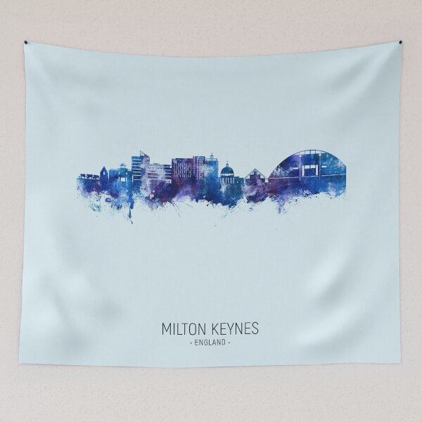 Item preview, Milton Keynes England Skyline designed and sold by ArtPrints.