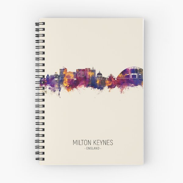 Item preview, Milton Keynes England Skyline designed and sold by ArtPrints.