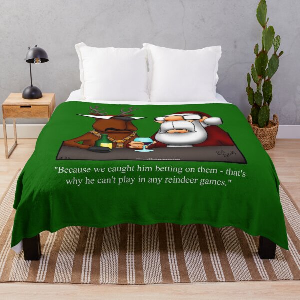Item preview, Funny Spectickles Reindeer Games Cartoon Humor designed and sold by abbottoons.