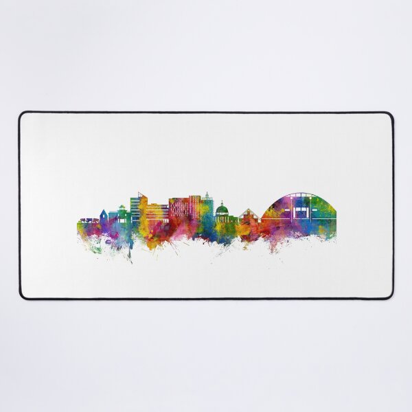 Item preview, Milton Keynes England Skyline designed and sold by ArtPrints.