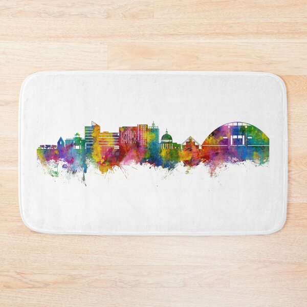 Item preview, Milton Keynes England Skyline designed and sold by ArtPrints.