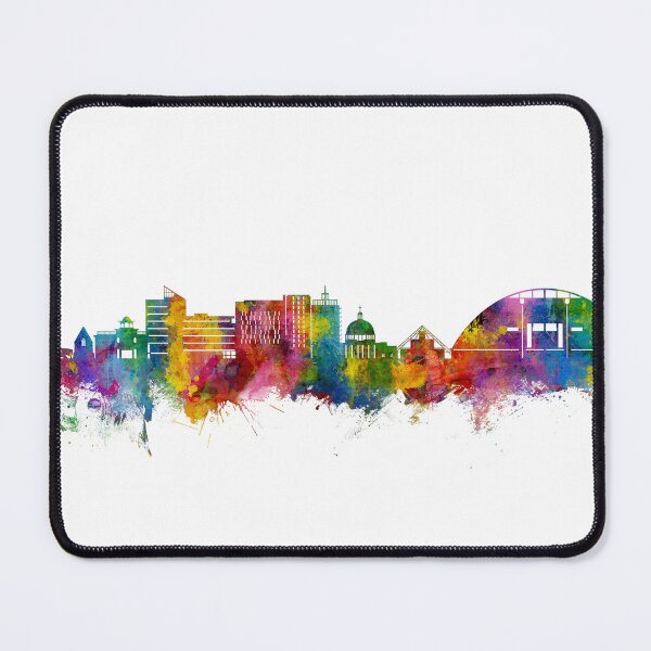 Item preview, Milton Keynes England Skyline designed and sold by ArtPrints.