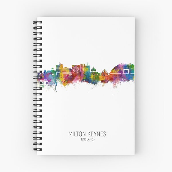 Item preview, Milton Keynes England Skyline designed and sold by ArtPrints.