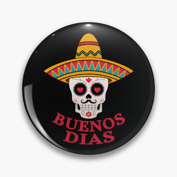 Item preview, dia de los muertos or mexican day of the dead traditional senior skull designed and sold by AbundanceGuy.