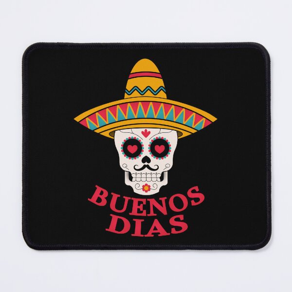 Item preview, dia de los muertos or mexican day of the dead traditional senior skull designed and sold by AbundanceGuy.