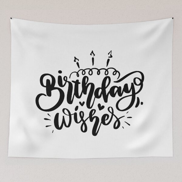 Item preview, Birthday Wishes designed and sold by variant designer.