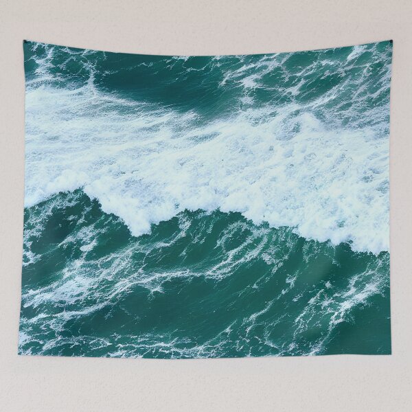 Item preview, blue ocean waves #35 designed and sold by supeart.