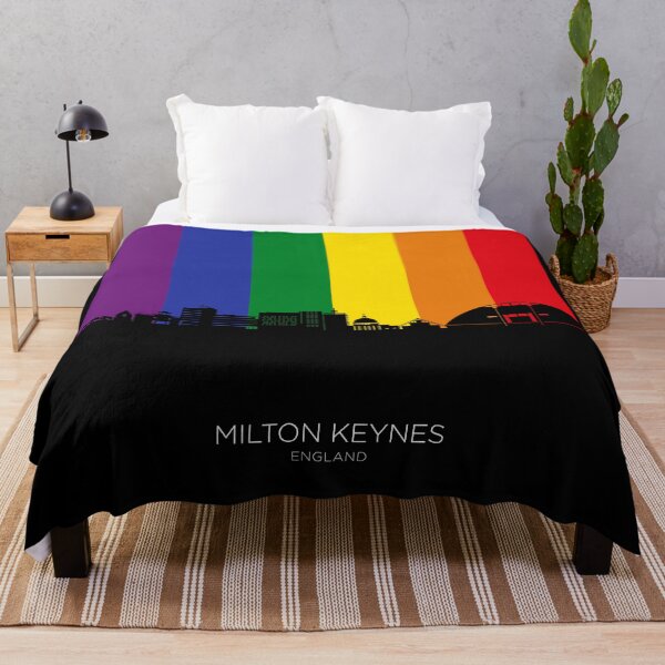 Item preview, Milton Keynes England Skyline designed and sold by ArtPrints.