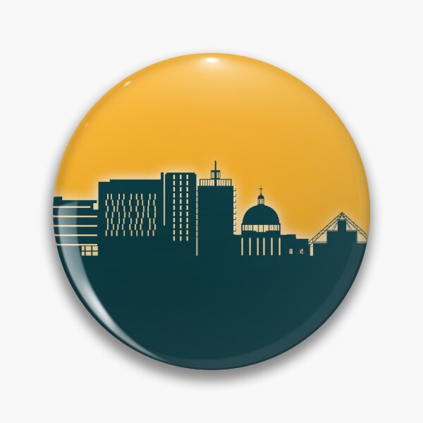 Item preview, Milton Keynes England Skyline designed and sold by ArtPrints.
