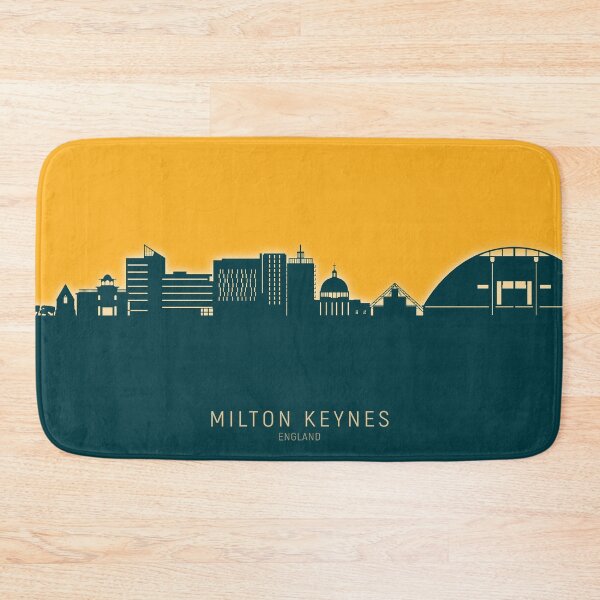 Item preview, Milton Keynes England Skyline designed and sold by ArtPrints.