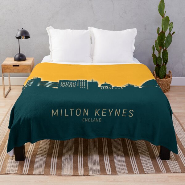 Item preview, Milton Keynes England Skyline designed and sold by ArtPrints.