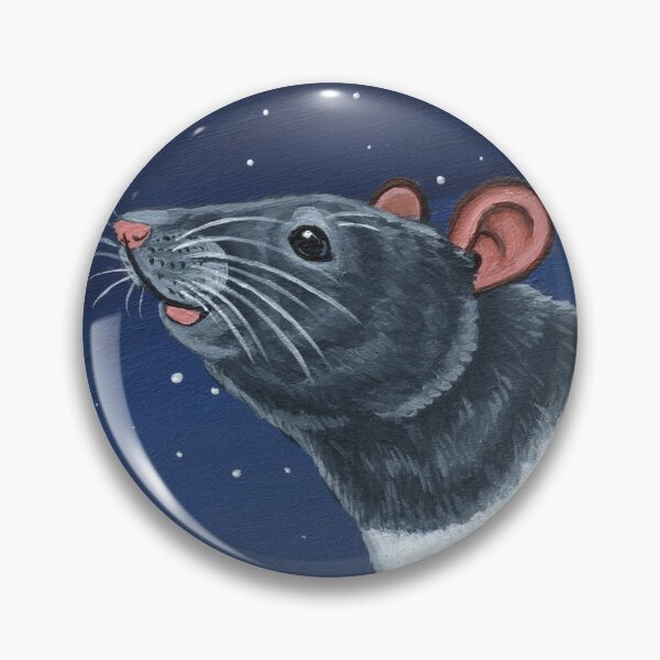 Item preview, Grey Hooded Rat designed and sold by WolfySilver.