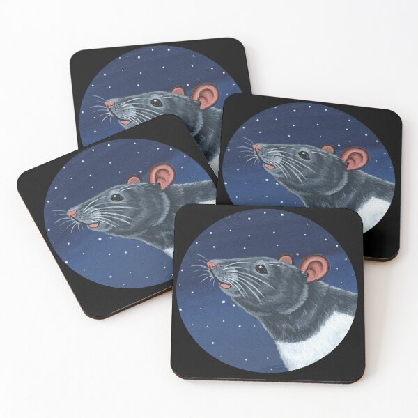 Item preview, Grey Hooded Rat designed and sold by WolfySilver.