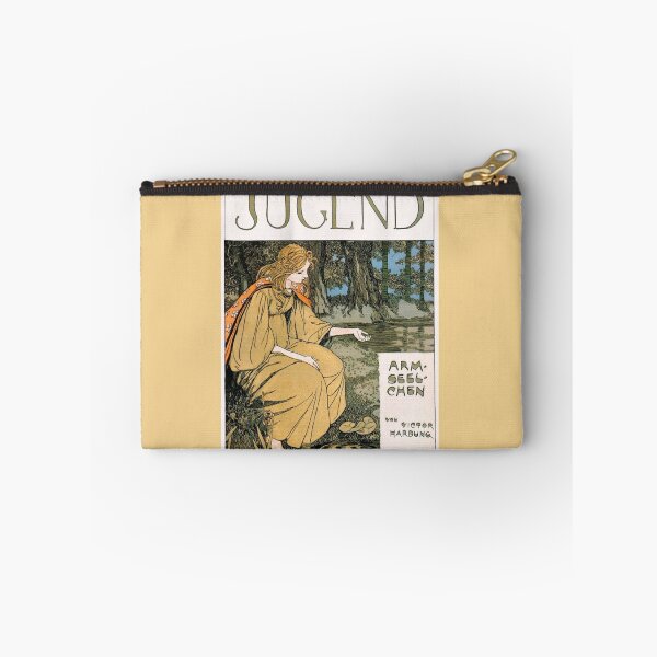 Item preview, Jugend Armseelchen Woman in Forest by Pond  designed and sold by artemisxluna89.