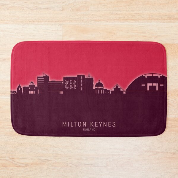 Item preview, Milton Keynes England Skyline designed and sold by ArtPrints.
