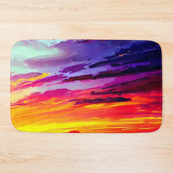 Item preview, ocean sunset waves, orange yellow vibes, vibrant color #2 designed and sold by supeart.