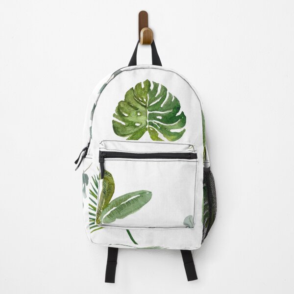 Item preview, Palm leaves green seamless pattern large version designed and sold by Yana Mustafina | Boho Soulful Designs.