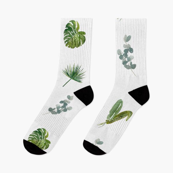 Item preview,  Palm leaves green seamless pattern large version designed and sold by Yana Mustafina | Boho Soulful Designs.