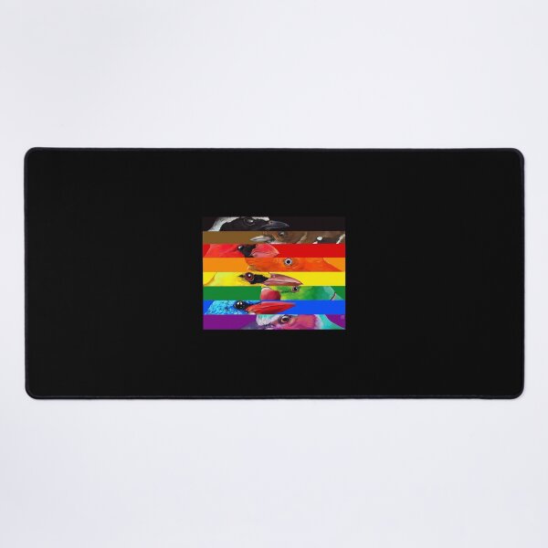 Item preview, LGBTQIA Pride Birds - Black and Brown designed and sold by shiyuedexterr.