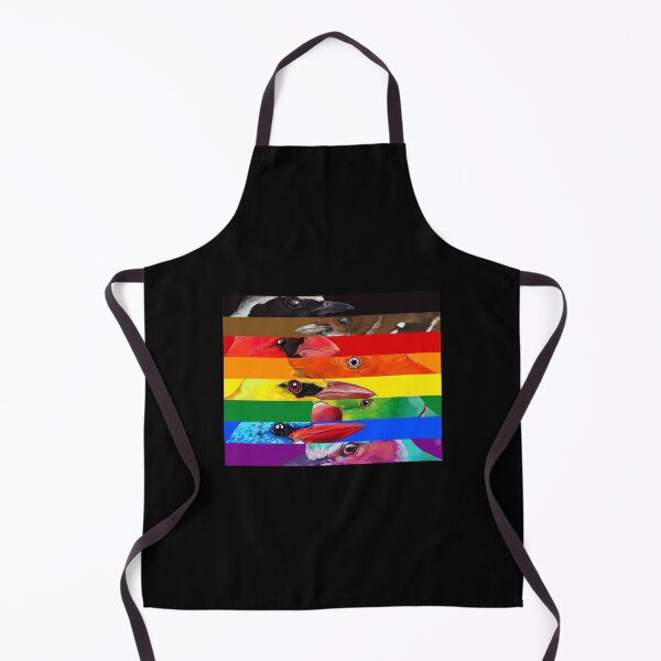 Item preview, LGBTQIA Pride Birds - Black and Brown designed and sold by shiyuedexterr.