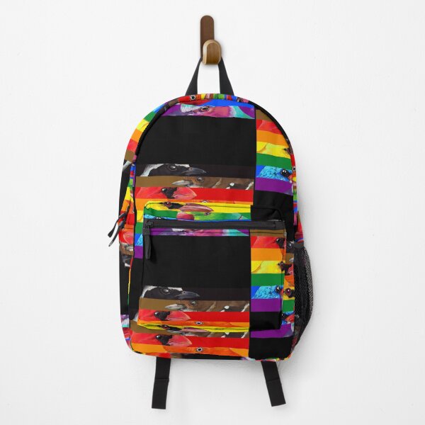 Item preview, LGBTQIA Pride Birds - Black and Brown designed and sold by shiyuedexterr.