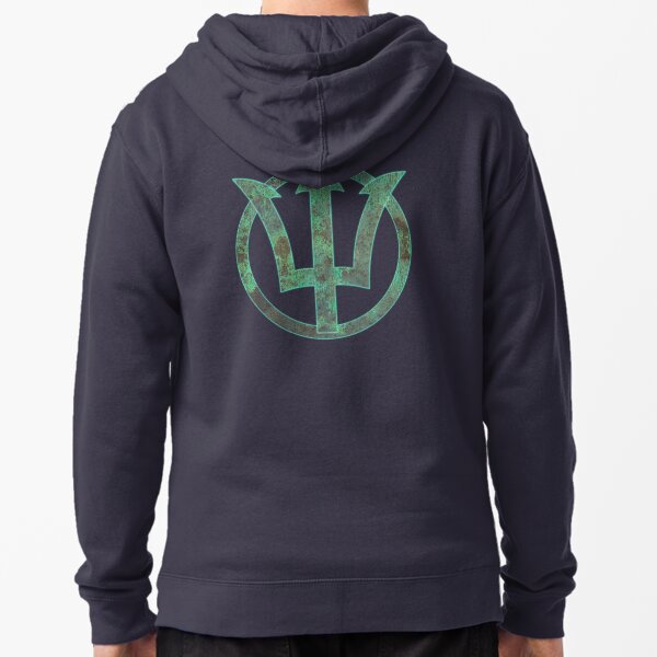 Poseidon Zipped Hoodie