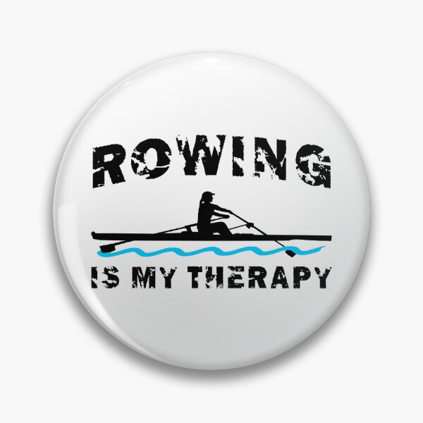 Item preview, Rowing is my therapy - Rowing woman, crew, single scull designed and sold by claudiasartwork.