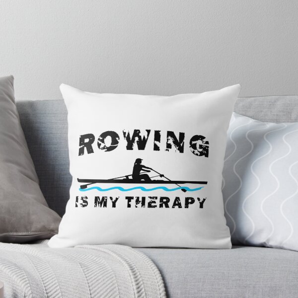 Item preview, Rowing is my therapy - Rowing woman, crew, single scull designed and sold by claudiasartwork.